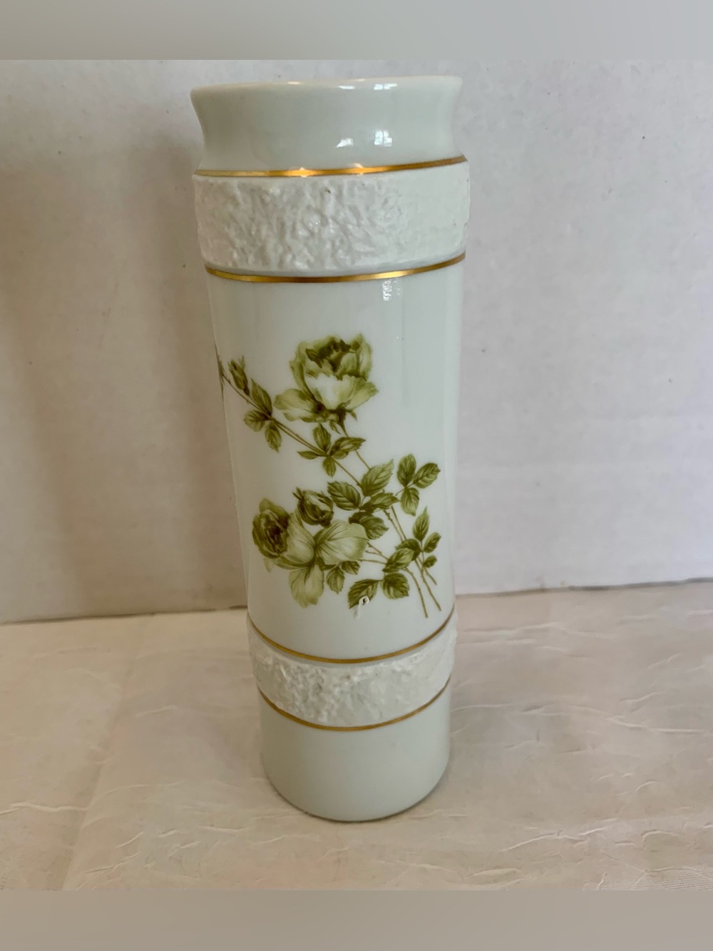 Vintage KRONACH KUNST BAVARIA West Germany Floral Vase  #2055